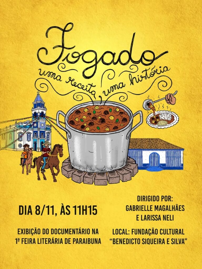 banner do documentário sobre o Fogado