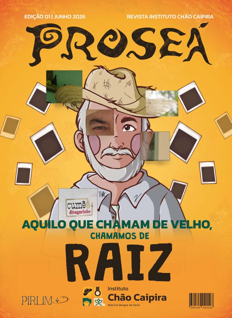 capa com o desenho de joão rural