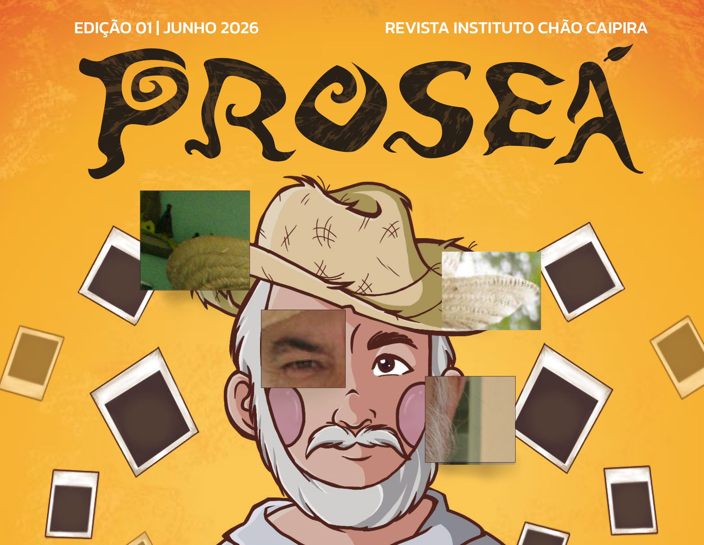 capa da revista com o desenho de João Rural